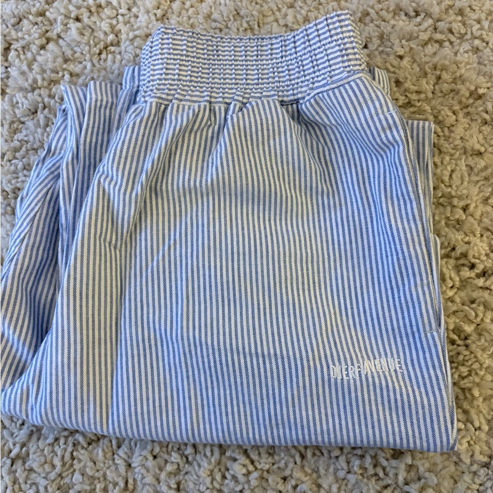 Djerf Avenue | Breezy Pants Blue Stripe